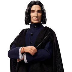 Harry Potter Severus Snape Collectible Doll with Black Robes & Wand