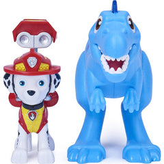 Paw Patrol Marshall Hero Pup & Velociraptor Dinosaur - Maqio