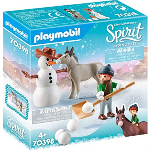 Playmobil Snow time with Snips and Secor Carrots 70398 - Maqio