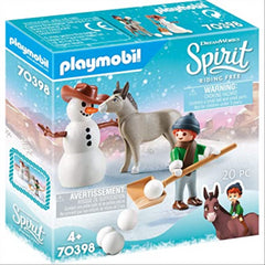 Playmobil Snow time with Snips and Secor Carrots 70398 - Maqio