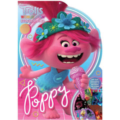 Trolls Movie Shaped Sticker Pad - Maqio