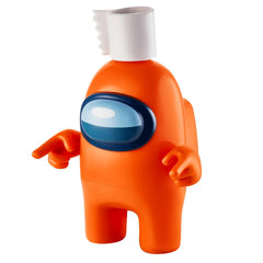 Official & Fully Licensed Among Us Orange Action Figure 11.5cm Window Box - Maqio