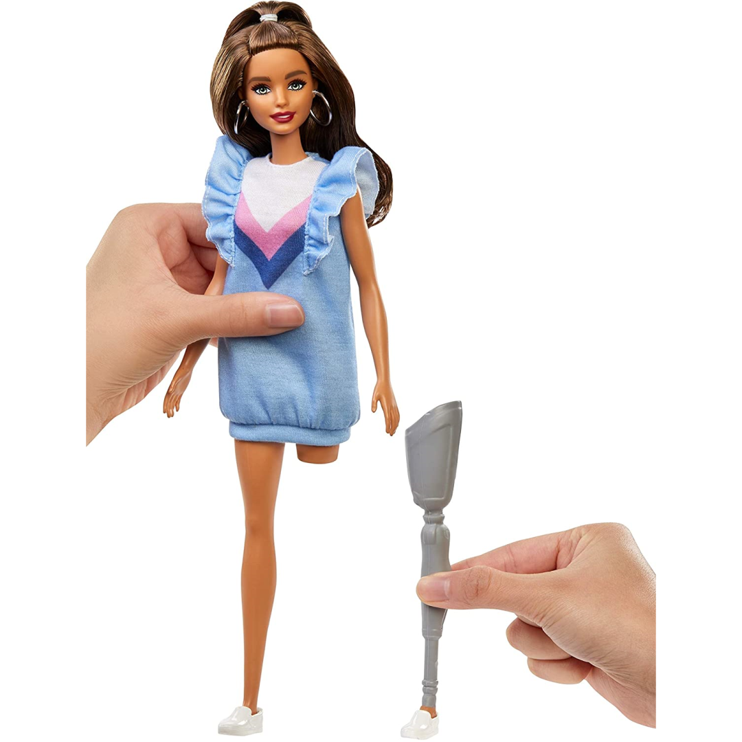 Barbie Fashionista Doll With Prosthetic Leg - Maqio