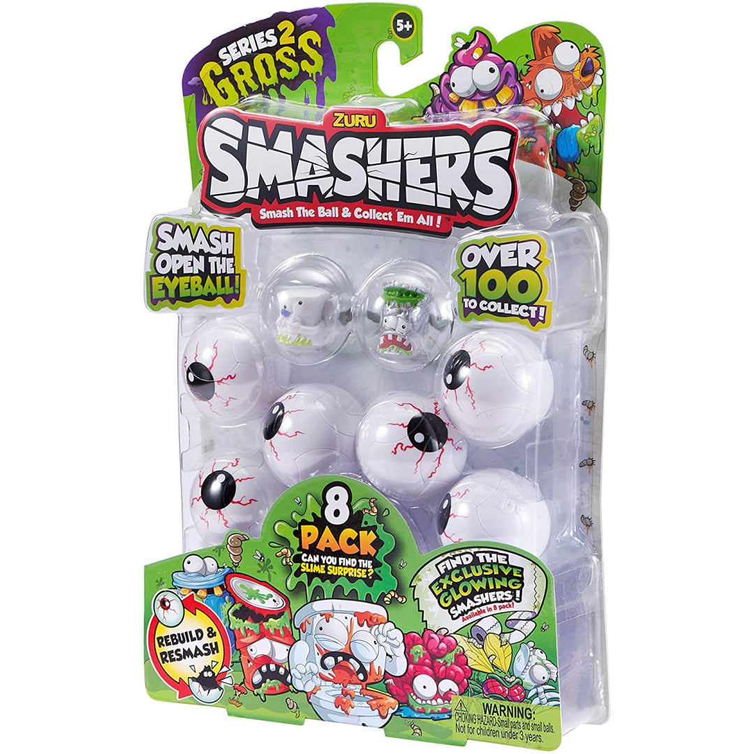 Zuru Smashers Pack of 8 from Series 2 - Maqio