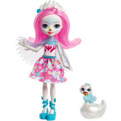 Enchantimals Saffi Swan Doll and Poise Figure - Maqio