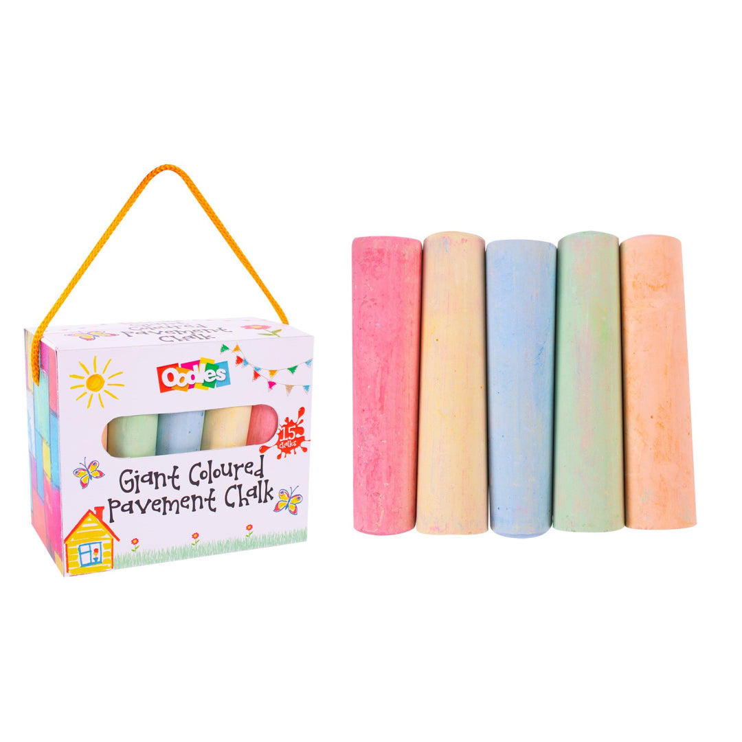 15 Jumbo Pavement Chalks FN2499 - Maqio