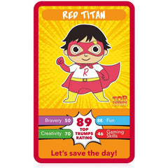 Top Trumps Cards - Ryan's World 039673 - Maqio