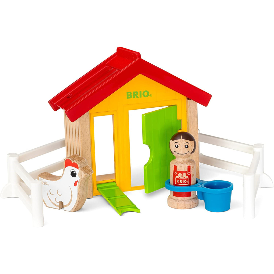 Brio My Home Town Hen House Set - Maqio