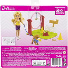 Barbie Chelsea Dog Trainer Playset & Doll - Maqio