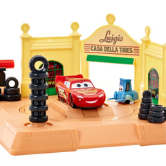 Disney Pixar Cars Luigis Tire Shop Story Play Set - Maqio