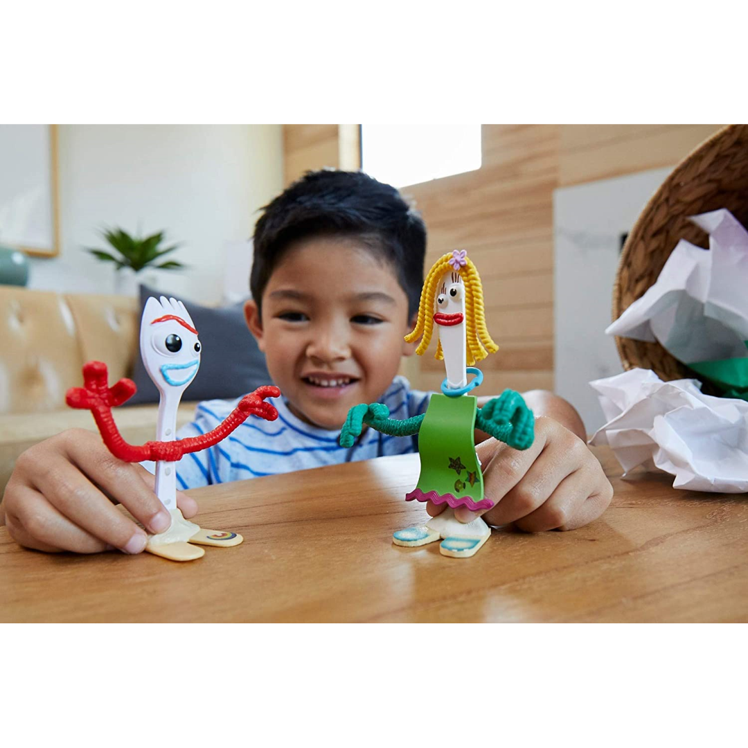 Disney Pixar Toy Story 4 Forky & Karen Action Figures - Maqio