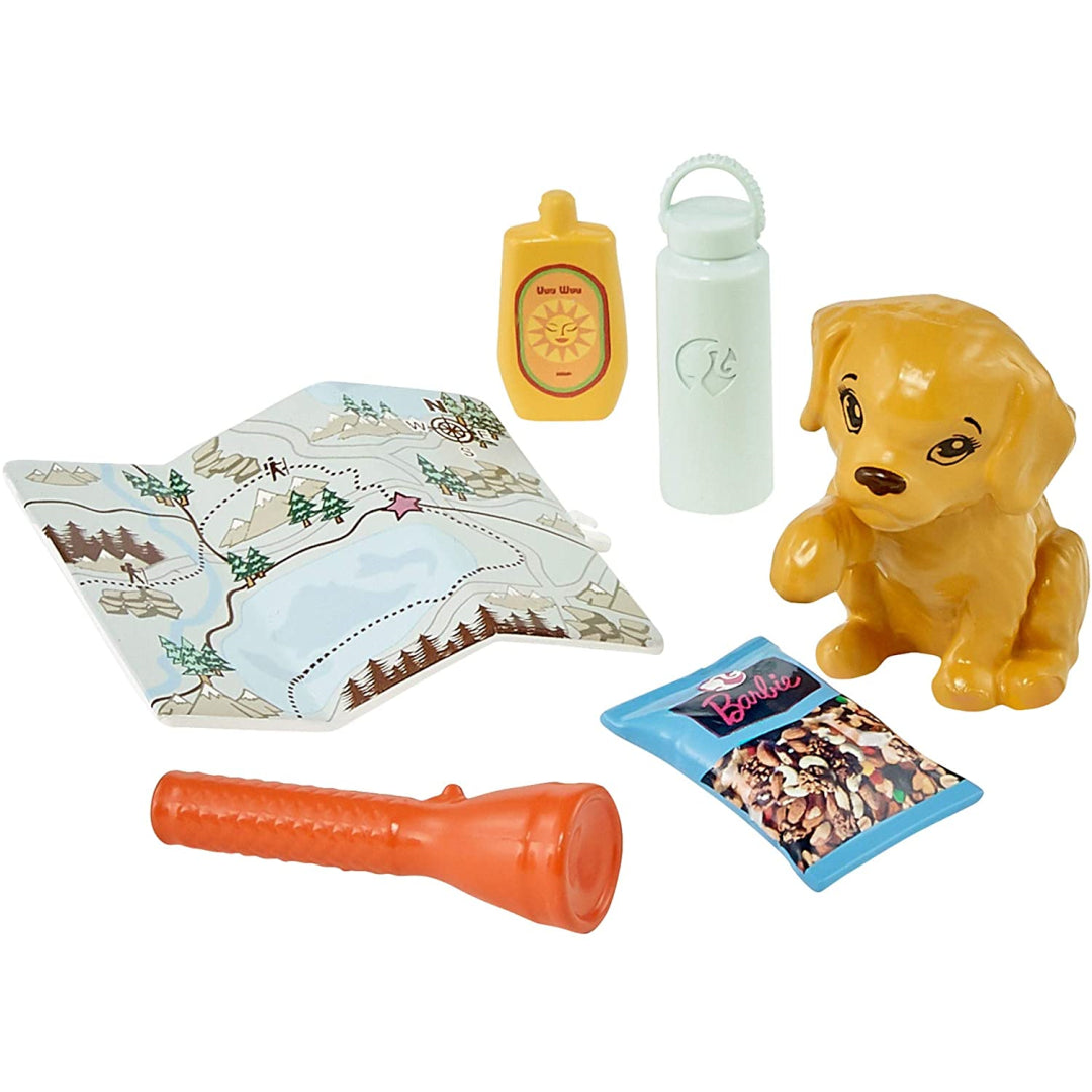 Barbie Hiking Adventure with Puppy & Accessories - Maqio