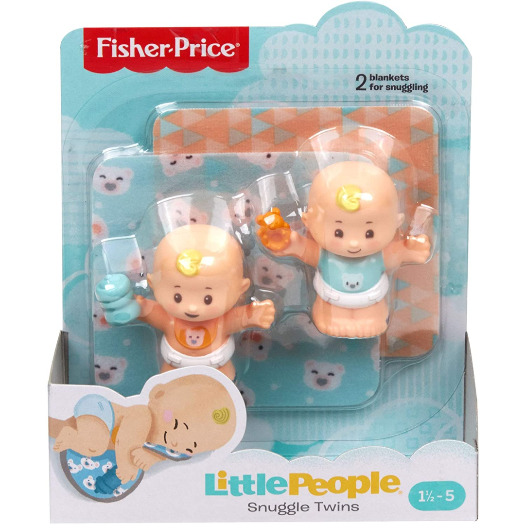 Fisher-Price Little People Twins + Bear Blanket - Maqio