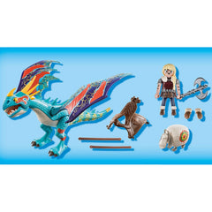 Playmobil DreamWorks Dragons Racing Astrid & Stormfly - Maqio