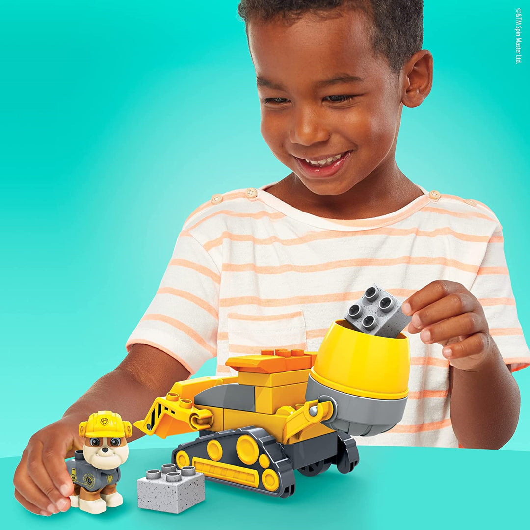 Mega Bloks Paw Patrol The Movie Rubble’s City Construction Truck - Maqio