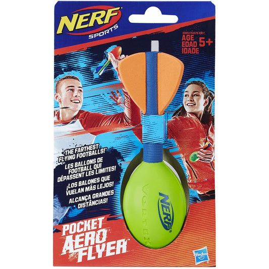 Nerf Sports 5.5 cm Throwing Pocket Aero Flyer - Green - Maqio