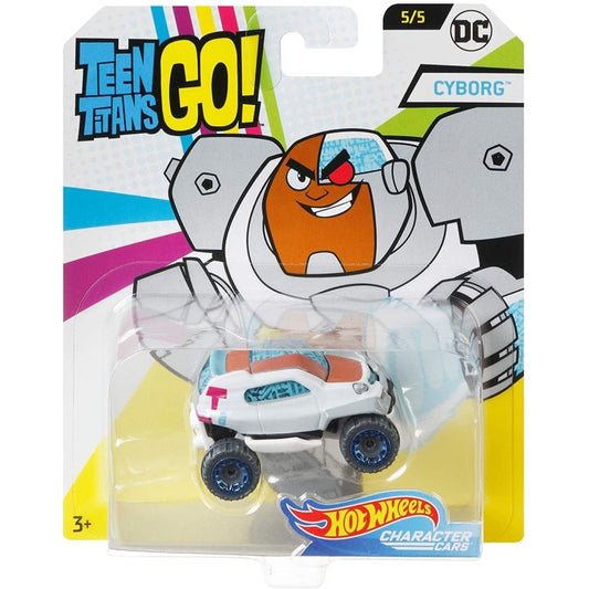 Hot Wheels Teen Titans Go! 5 Pack Diecast Toy Cars DMH73 - Maqio