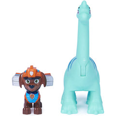 Paw Patrol Zuma & Brontosaurus Action Figures & Mystery Dino - Maqio