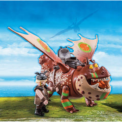 Playmobil Dreamworks Dragons Dragon Racing Fishlegs Meatlug - Maqio