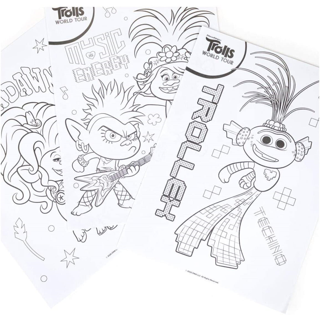 Trolls 2 Painting Set - Maqio