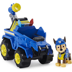 Paw Patrol Dino Rescue Rev Up Vehicle & Mystery Dinosaur Figure - Chase - Maqio