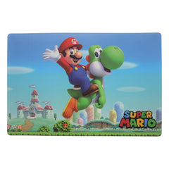 Super Mario Bros Wipeable Place Mats - Set of 4 - Maqio