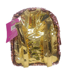 LOL Surprise Gold Sparkly Backpack - Maqio
