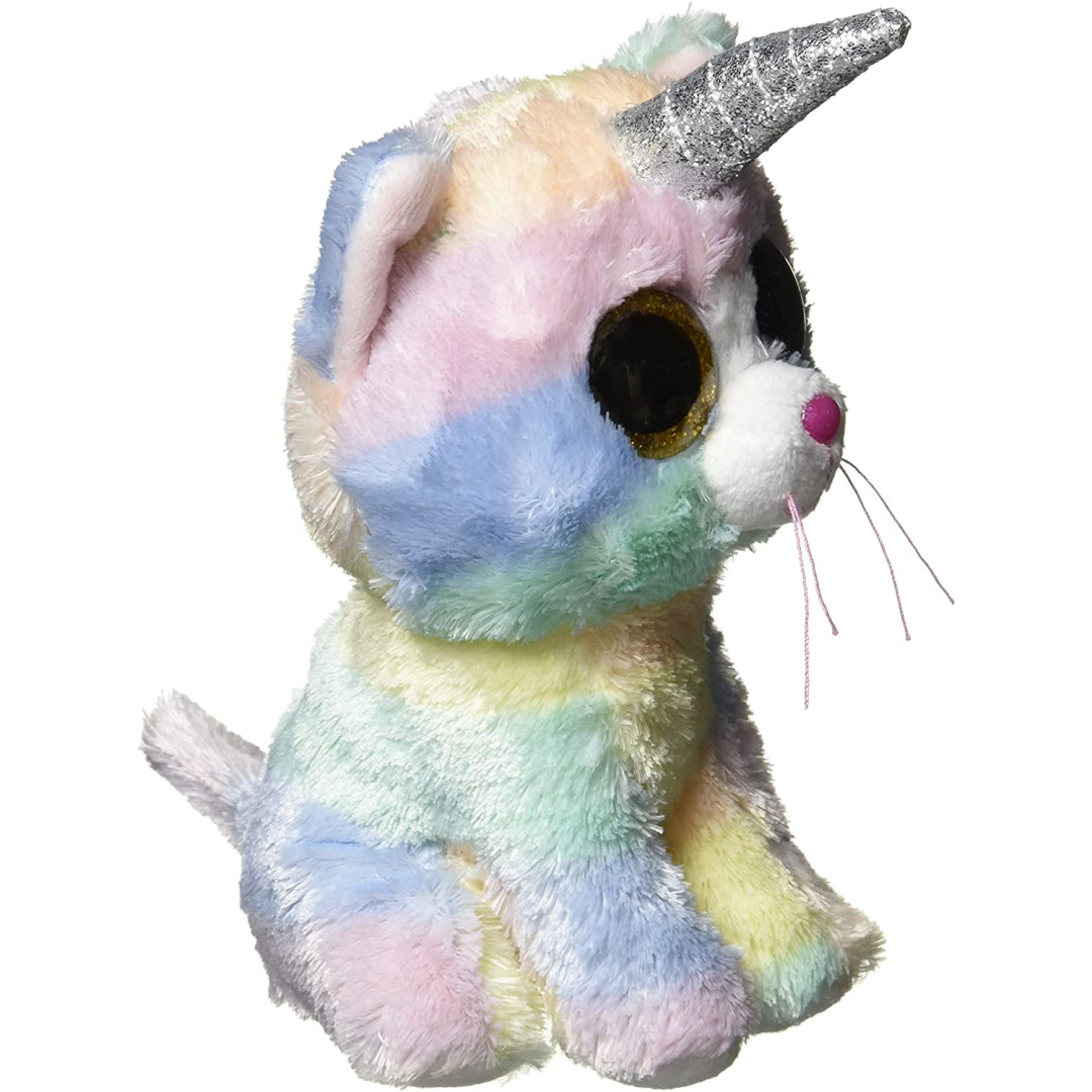 Ty Toys Beanie Babies Boos Heather Unicorn Cat 15cm - Maqio
