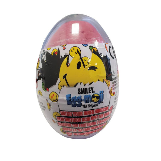 Smiley Egg Moji Collectable Emoji 1 Pack - Red - Maqio