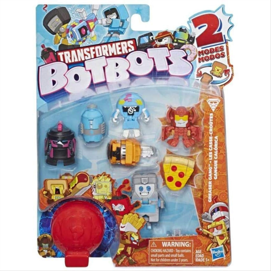 Botbots Transforming Pack of 8 Figures 4cm Series 1 Random Figures - Maqio
