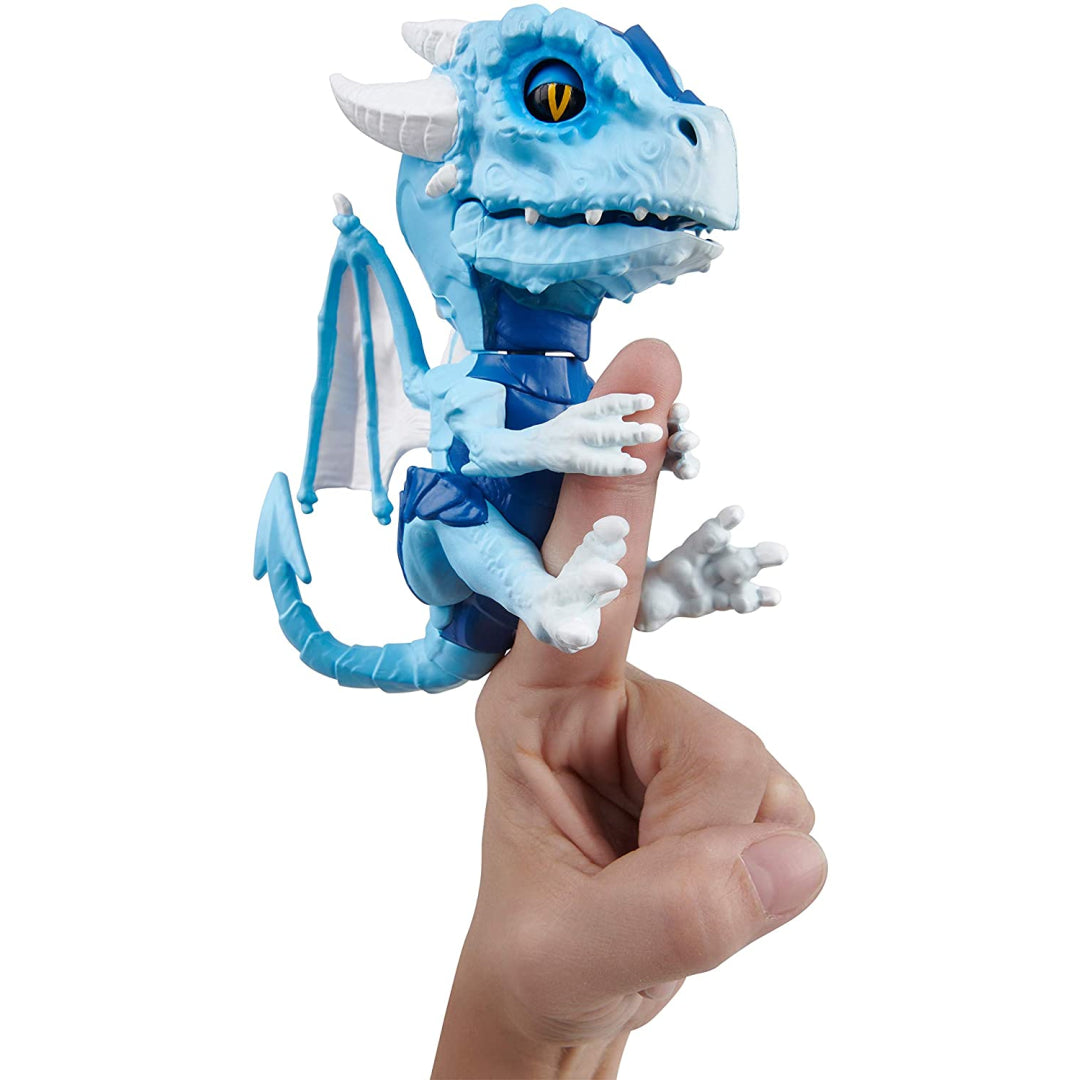 WowWee Fingerlings Untamed Dragon – Series 1 – Freezer (White) 3863 - Maqio