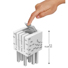 Minecraft Fireball Throwing 15cm Ghast Figure