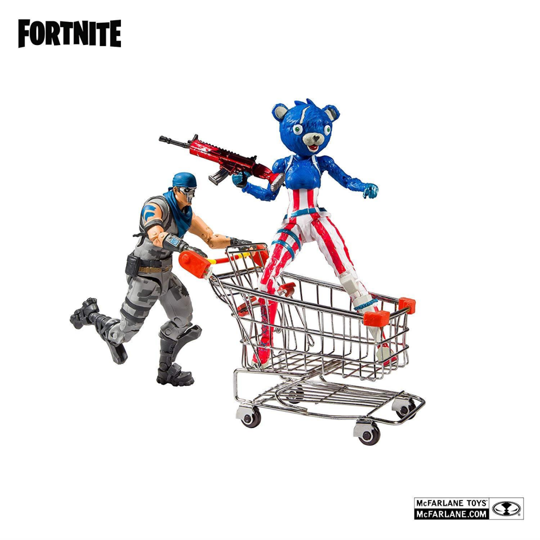 Fortnite Shopping Cart Pack W/Fireworks Action Figure 2-Pack 10591 - Maqio