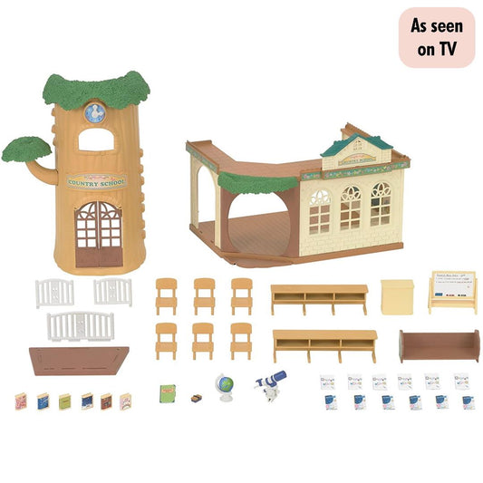 Sylvanian Families Country Tree School Gift Set - Maqio
