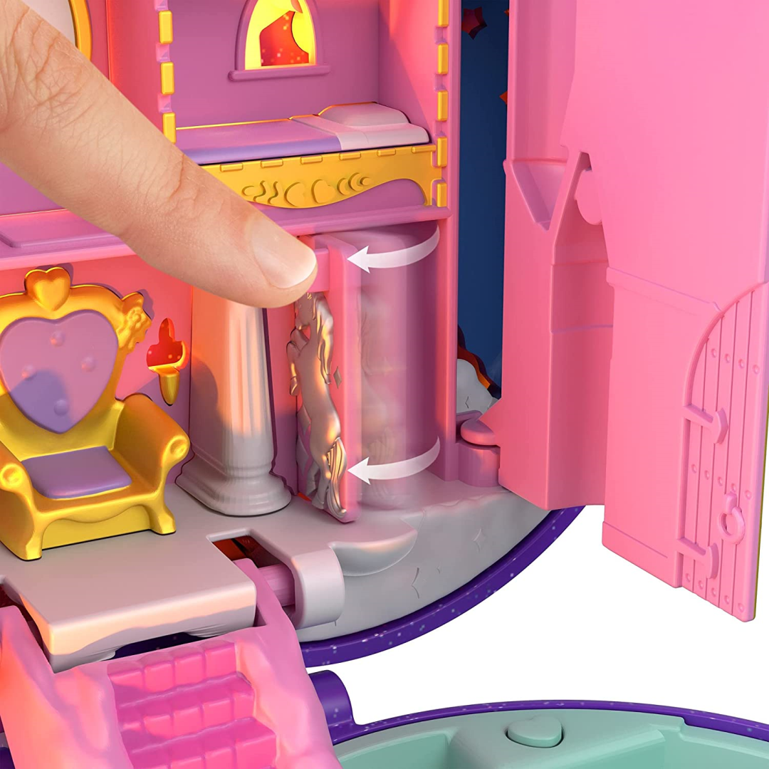 Polly Pocket Keepsake Starlight Castle Enchanted Box Gift - Maqio