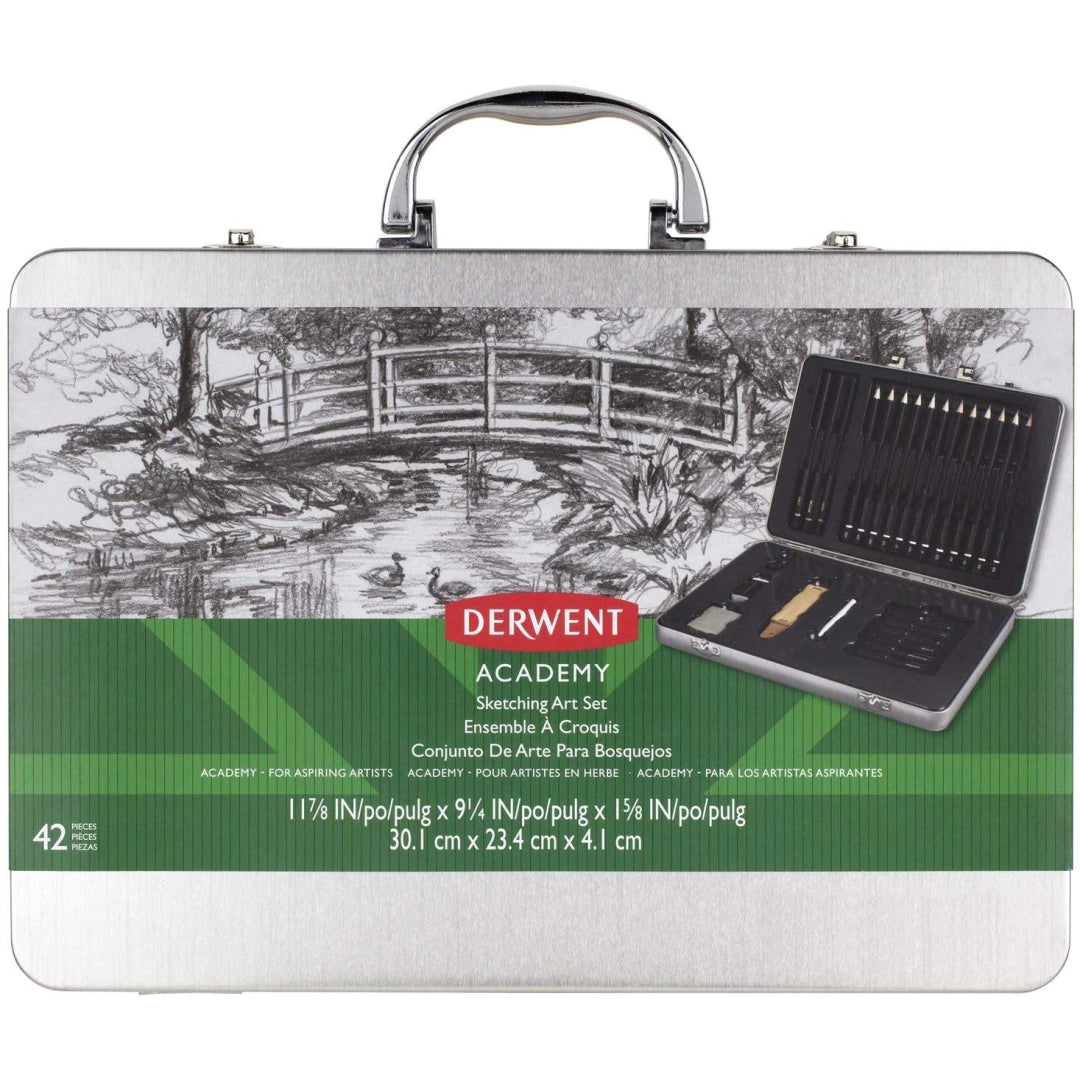 Derwent Academy 42 Piece Sketching Artist Set - Maqio