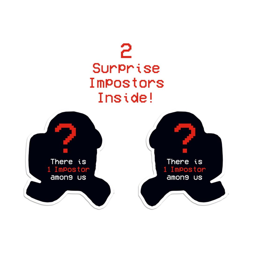 Official & Fully Licensed Among Us Crewmate Figures 8-Pack Deluxe Box v2 - Maqio