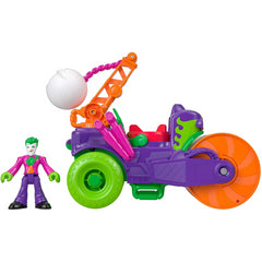 Imaginext DC Super Friends Vehicles - The Joker Steamroller - Maqio