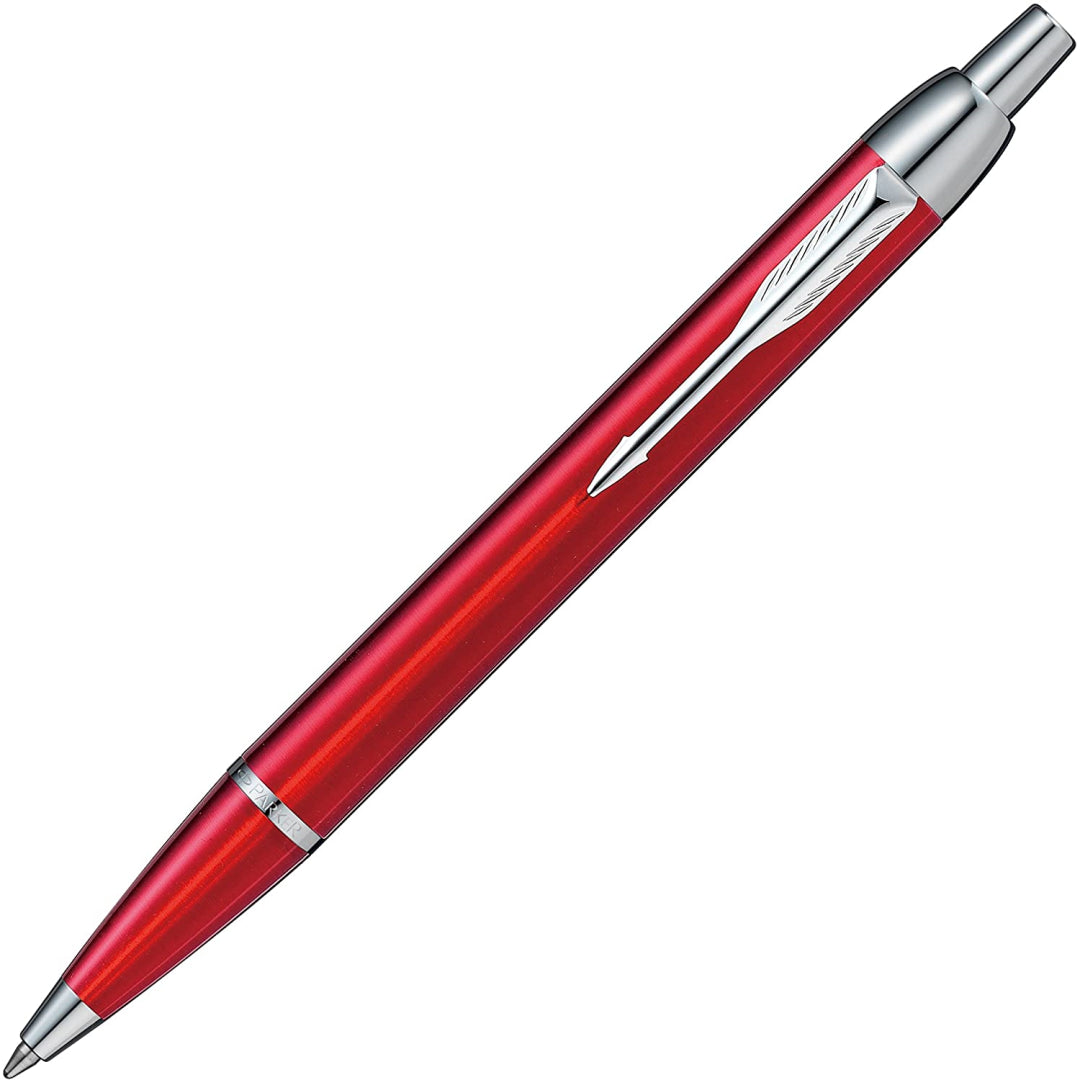 Parker IM Red Chrome Trim Ballpoint - Maqio