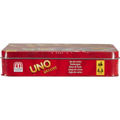 Uno Tin Deluxe Classic Card Family Game - Maqio