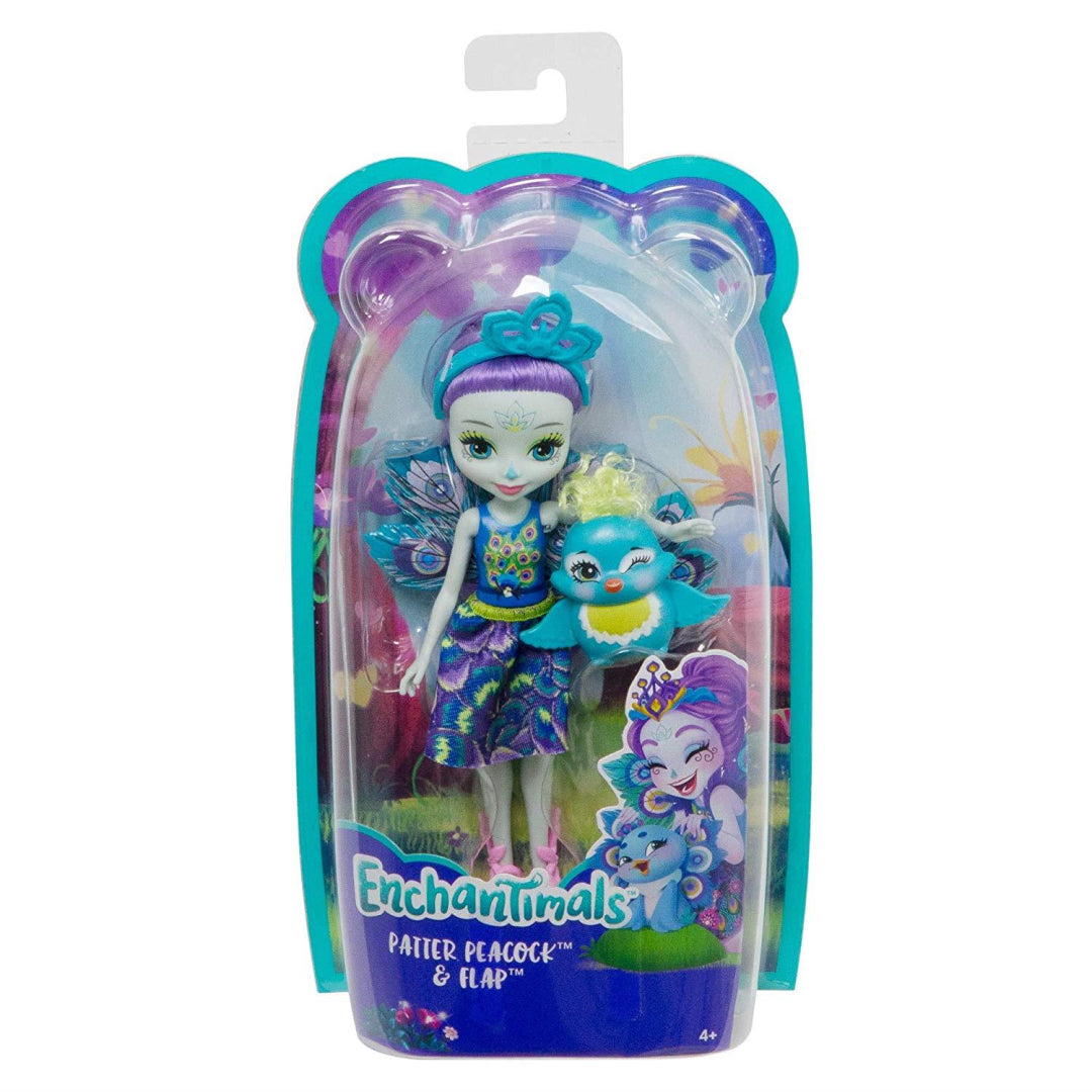 Enchantimals Patter Peacock Doll & Flap - Maqio
