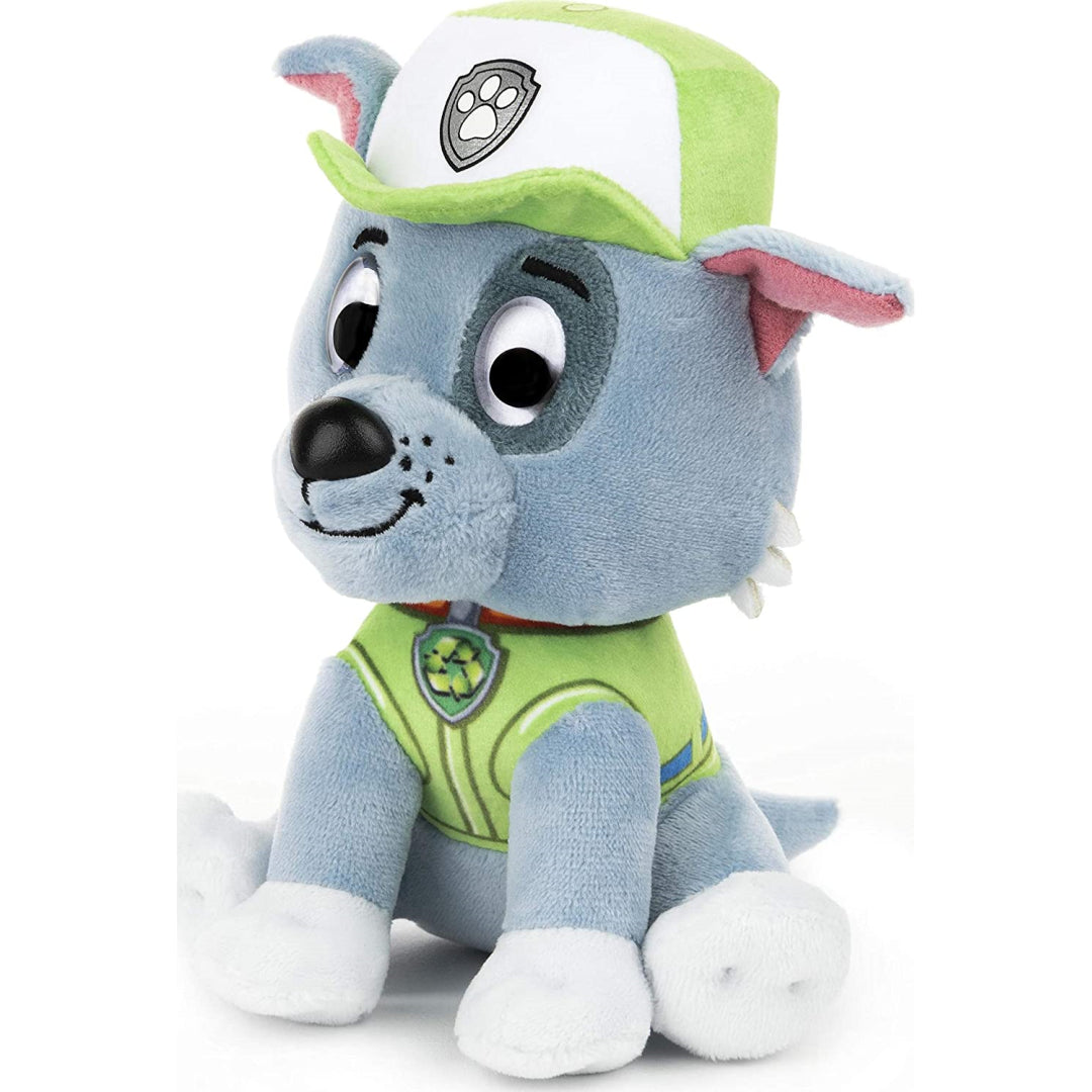 Paw Patrol Rocky Plush Soft Toy 15cm - Maqio