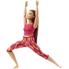 Barbie Red Hair Made to Move Doll Flexible Yoga Doll - Maqio