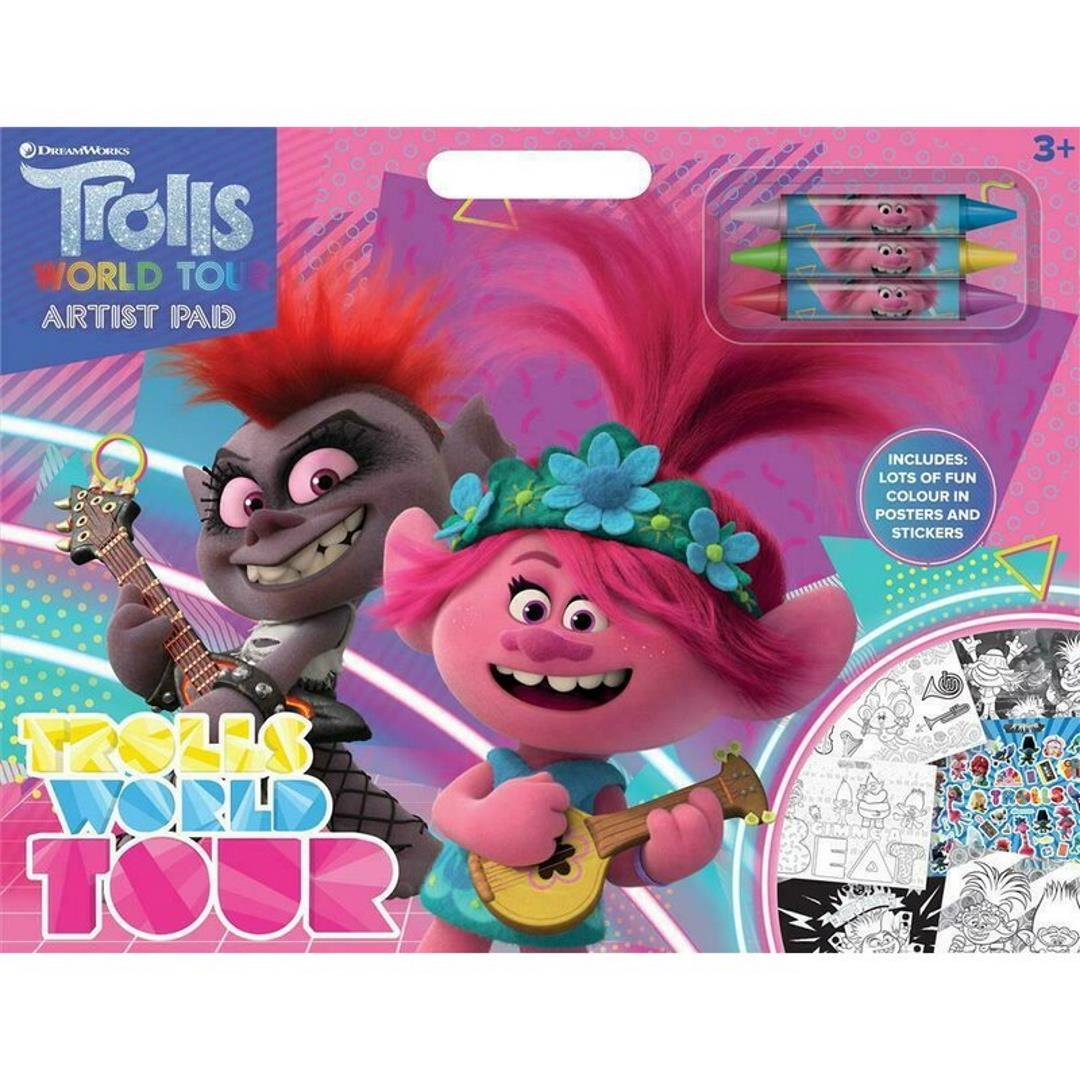 Trolls Movie Artist Pad - Maqio