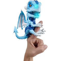 WowWee Fingerlings Untamed Dragon – Series 1 – Freezer (White) 3863 - Maqio