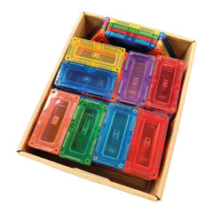 Norma 46 Piece Magnetic Shaped Tiles STEM Toy Set (NOT IN RETAIL PACKAGING)