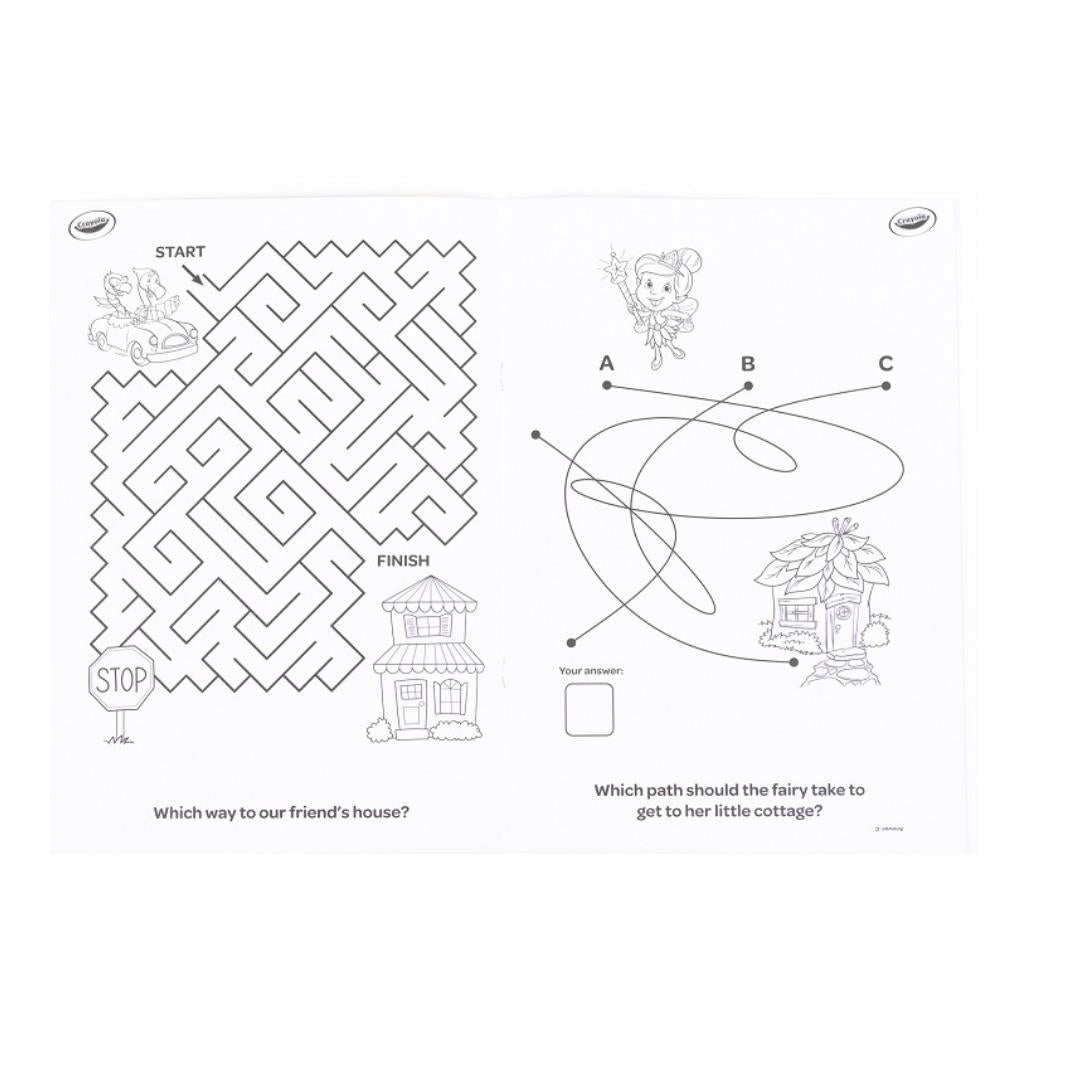 Crayola Fun Friends Colouring & Activity Book - Maqio