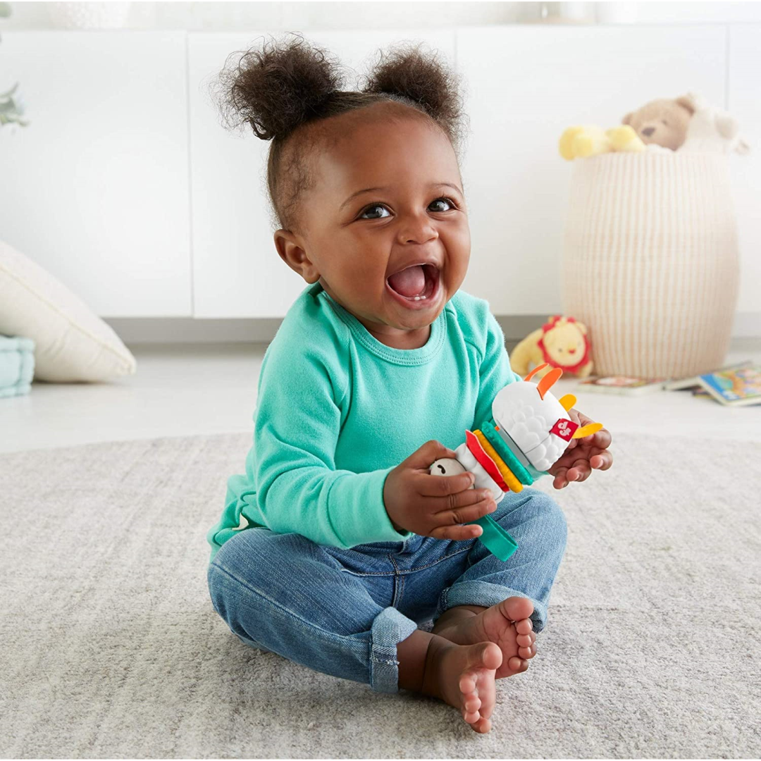 Fisher-Price Llama Click Clack Shake and Rattle - Maqio