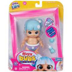 Little Live Bizzy Bubs Walking Baby Snowbeam Doll