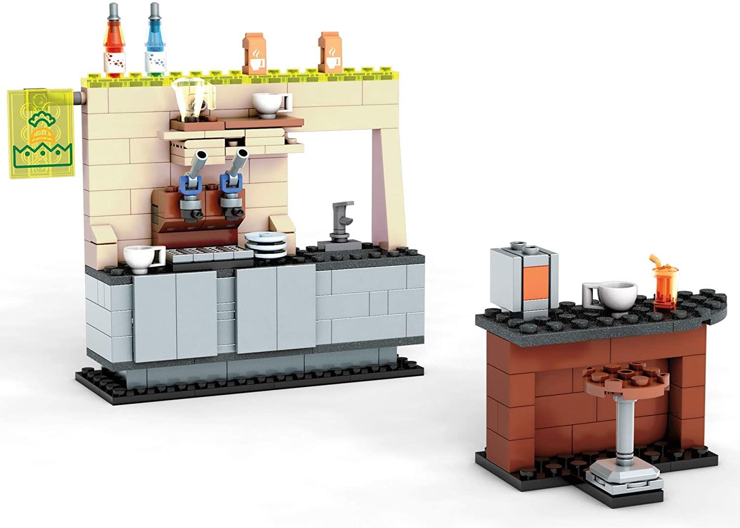 Pokemon Mega Construx Detective Pikachu Hi-Hat Cafe Construction Playset GGK27 - Maqio